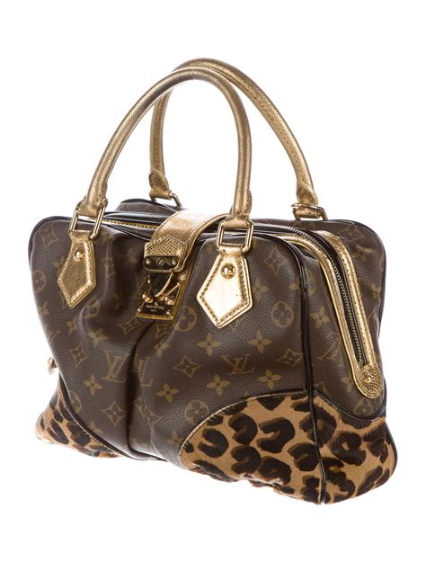 louis vuitton cheetah purse